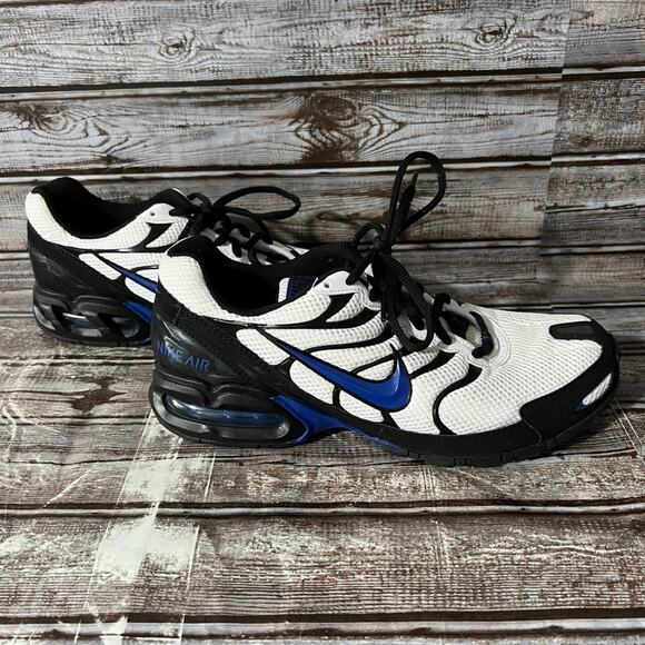 Men’s Size 9 Nike Air Max Torch 4 IV CW7026-100 white Hyper Blue - Picture 1 of 6
